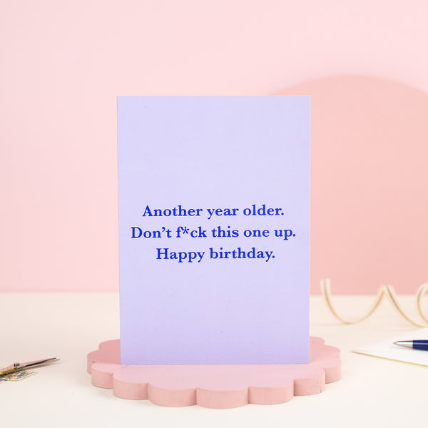 Another Year Older | Birthday Card
