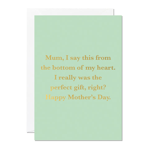 Perfect Gift | Mother's Day Card