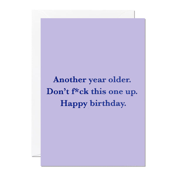 Another Year Older | Birthday Card