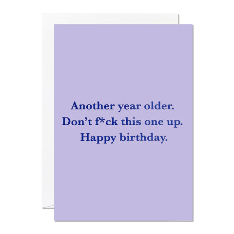 Another Year Older | Birthday Card