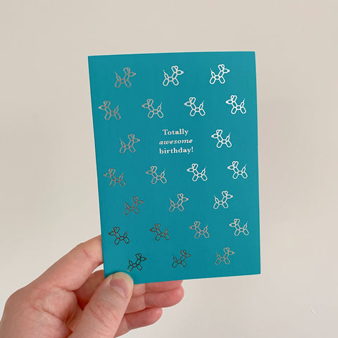 SECONDS (silver foil) Totally Awesome Birthday