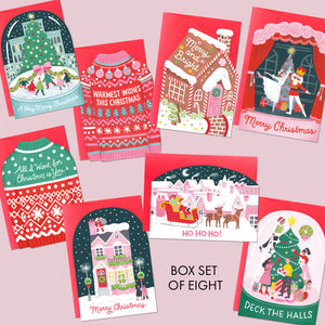 Christmas Card Bundle (pack of 8)