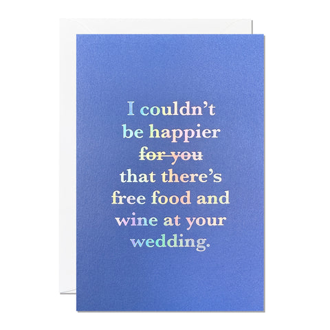 Funny Wedding Card