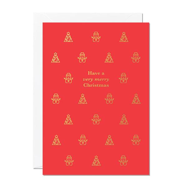 Have A Very Merry Christmas Card - pack of 6