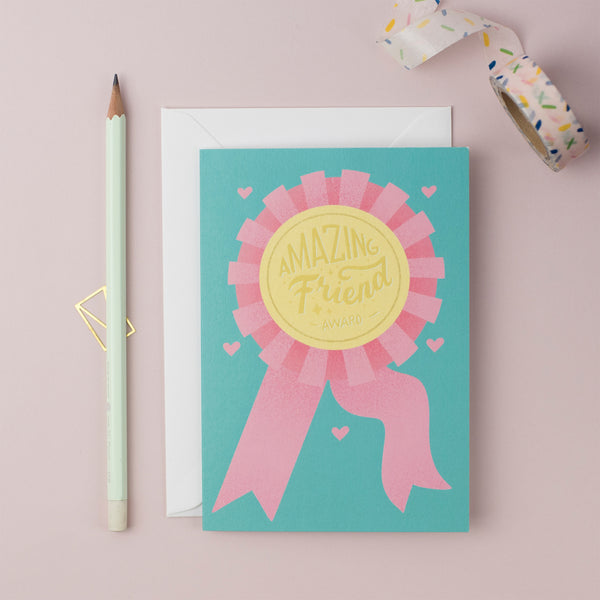 Best Friend Award Greeting Card