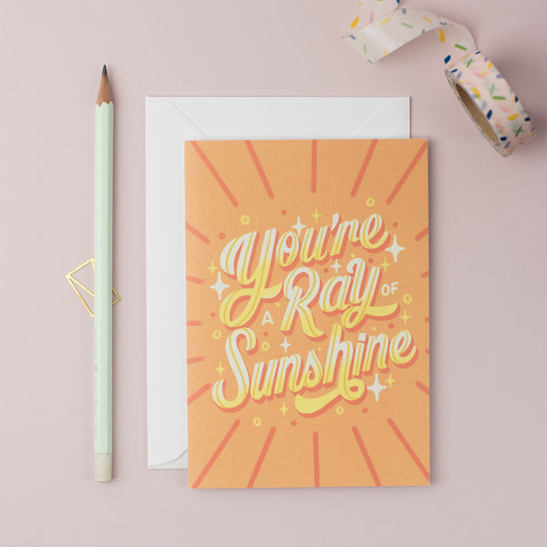 Ray of Sunshine Greeting Card
