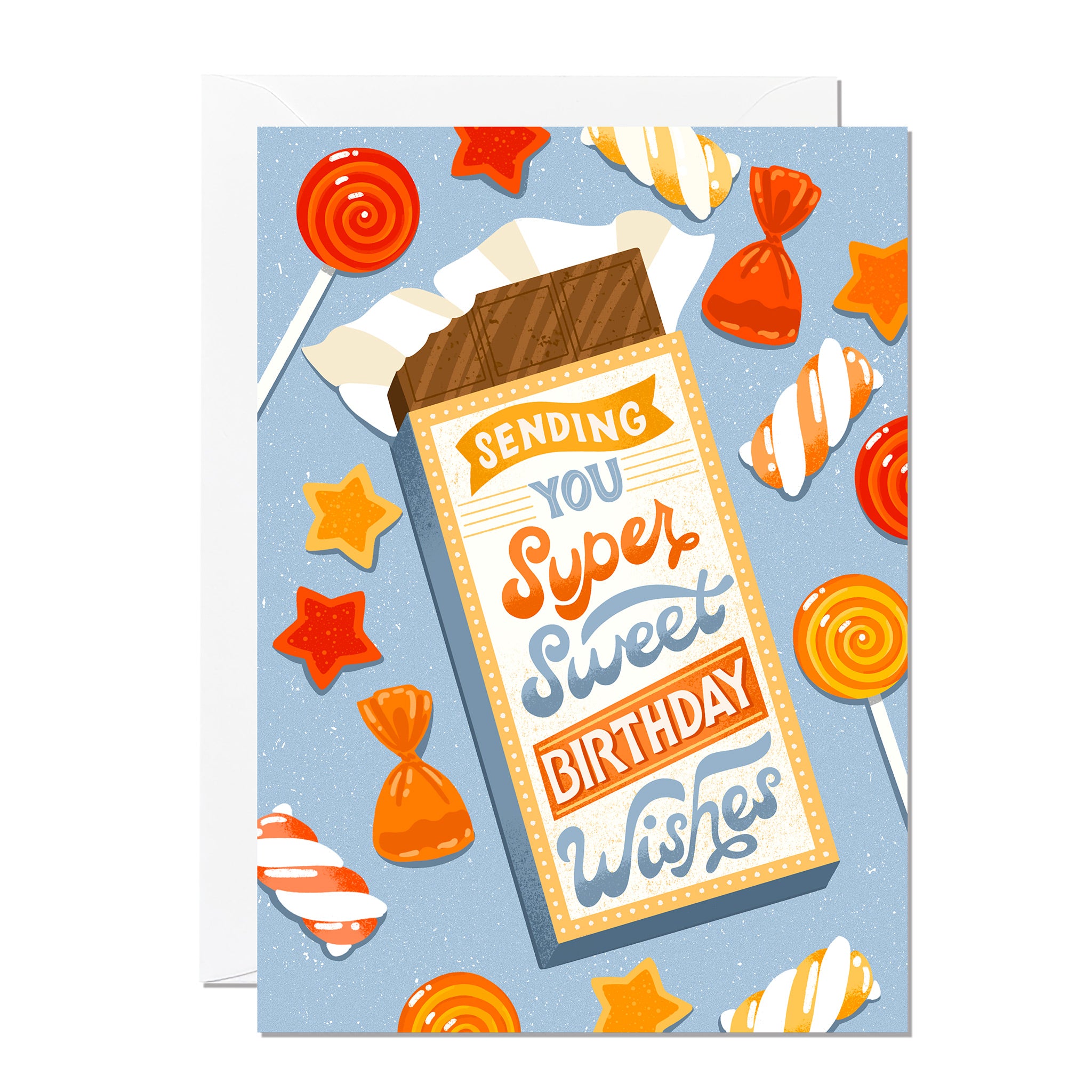Sweet Birthday | Foodie Birthday Card | All-ages | Greeting