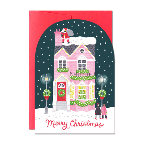 Christmas Townhouse | Christmas Card