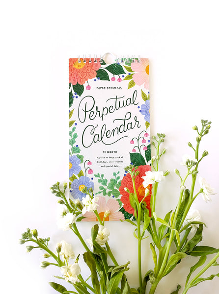 Perpetual Calendar | Birthday Planner | Organiser