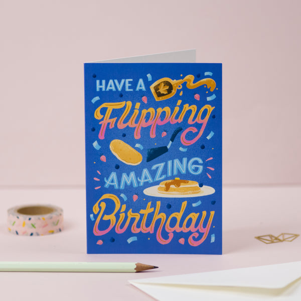 Flipping Amazing Birthday | Greeting Card