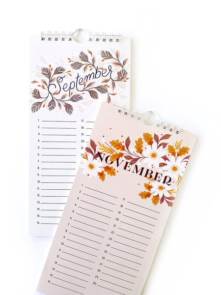 Perpetual Calendar | Birthday Planner | Organiser